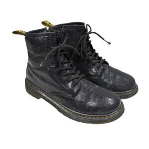 Dr Martens 1460J Shimmer Combat Boots GUC Size 5L    S3197